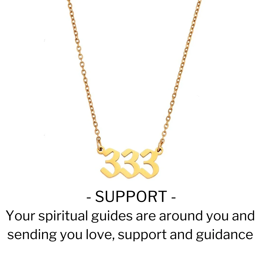 Angel Numbers 18k Gold Necklace - Image 10
