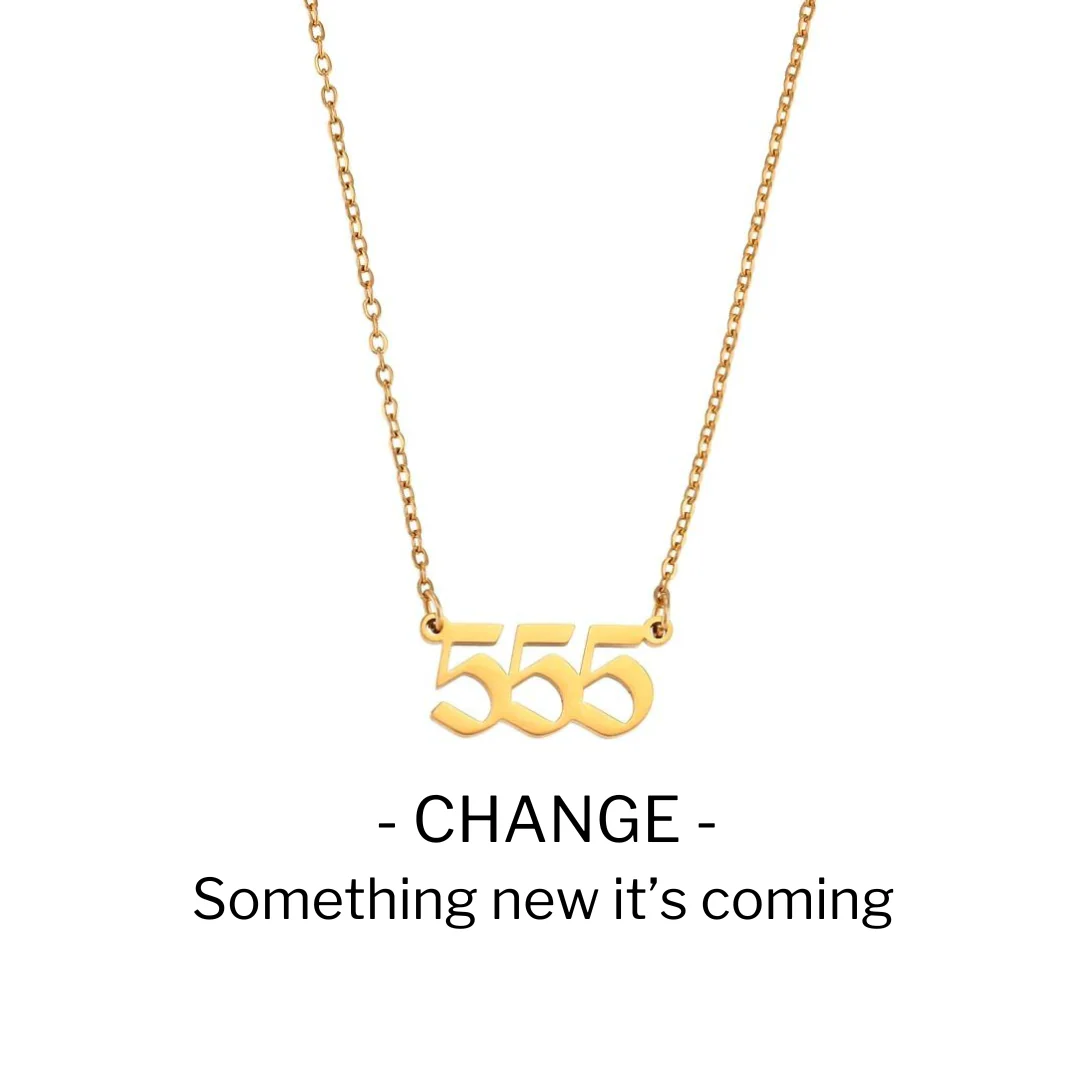 Angel Numbers 18k Gold Necklace - Image 11
