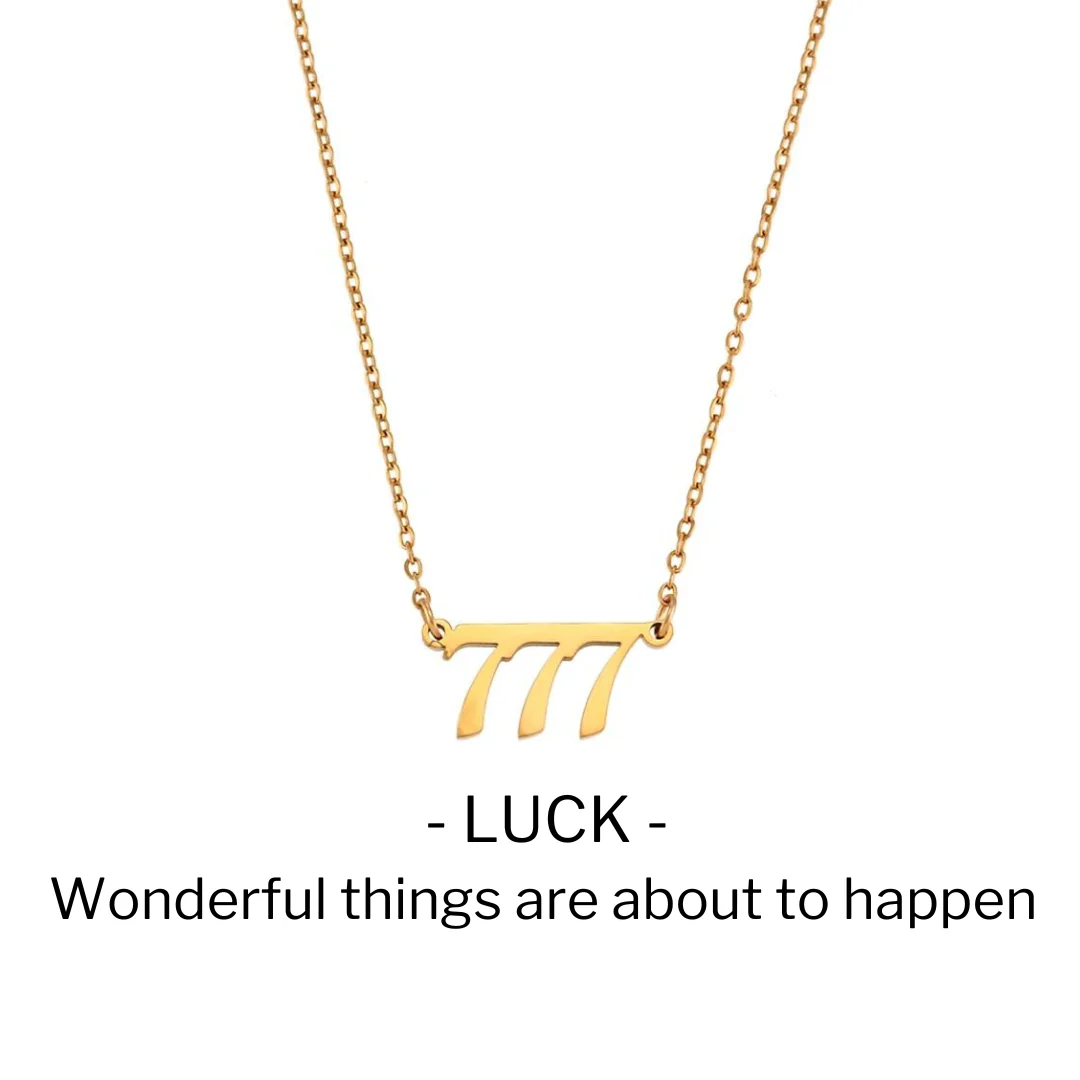 Angel Numbers 18k Gold Necklace - Image 13