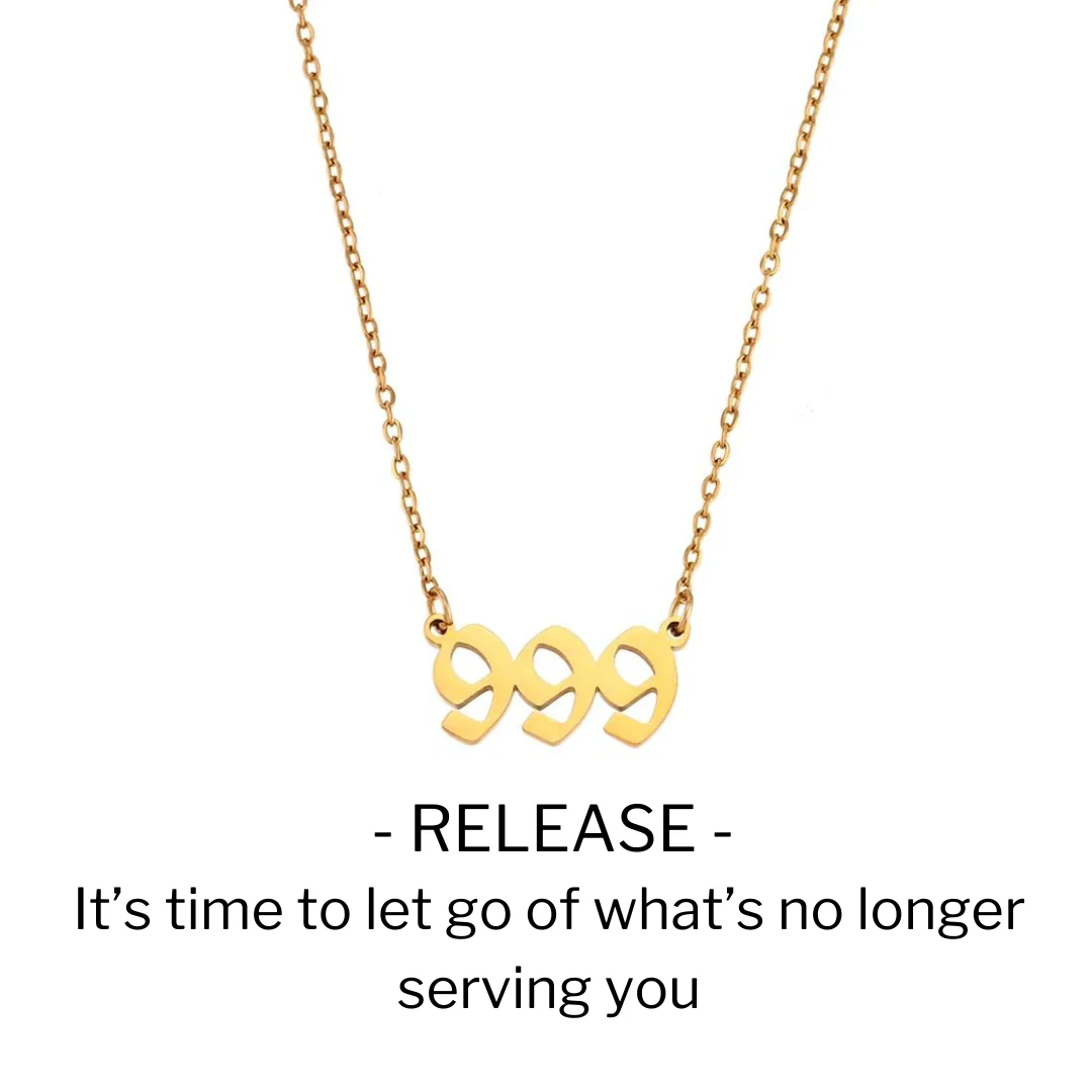 Angel Numbers 18k Gold Necklace - Image 15