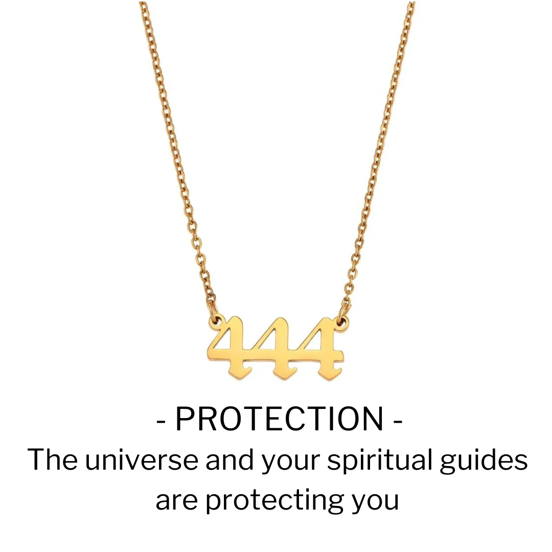 Angel Numbers 18k Gold Necklace - Image 9