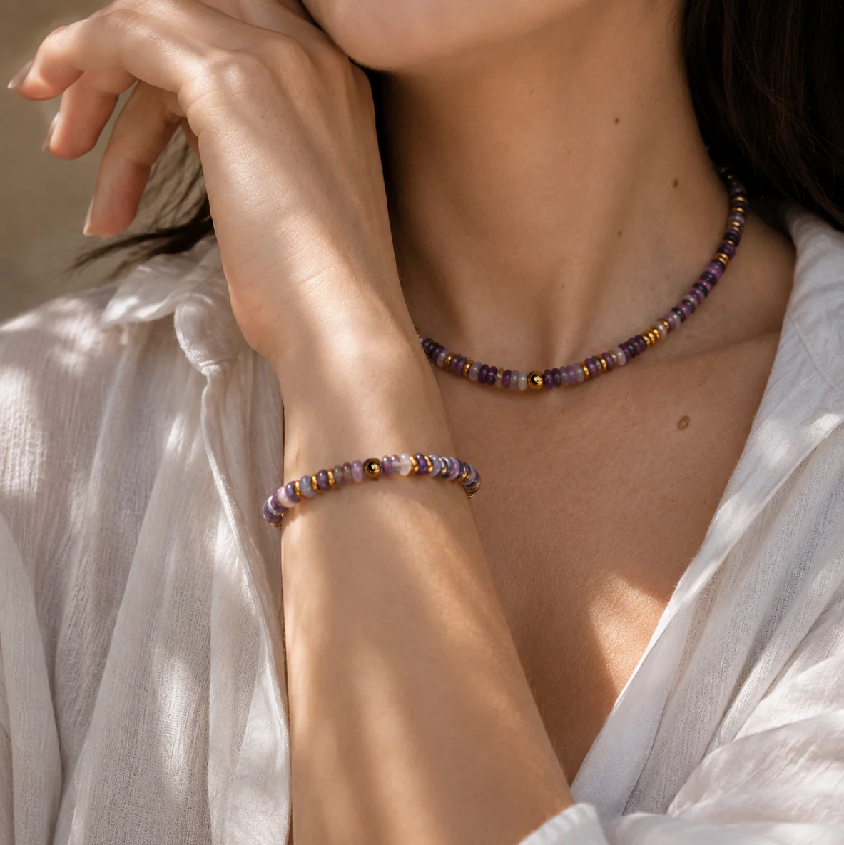 Core Collection - Amethyst Bracelet - Image 2