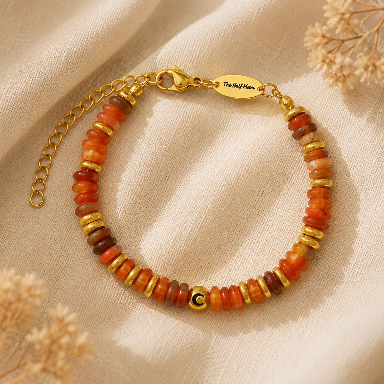 Core Collection - Red Agate Bracelet