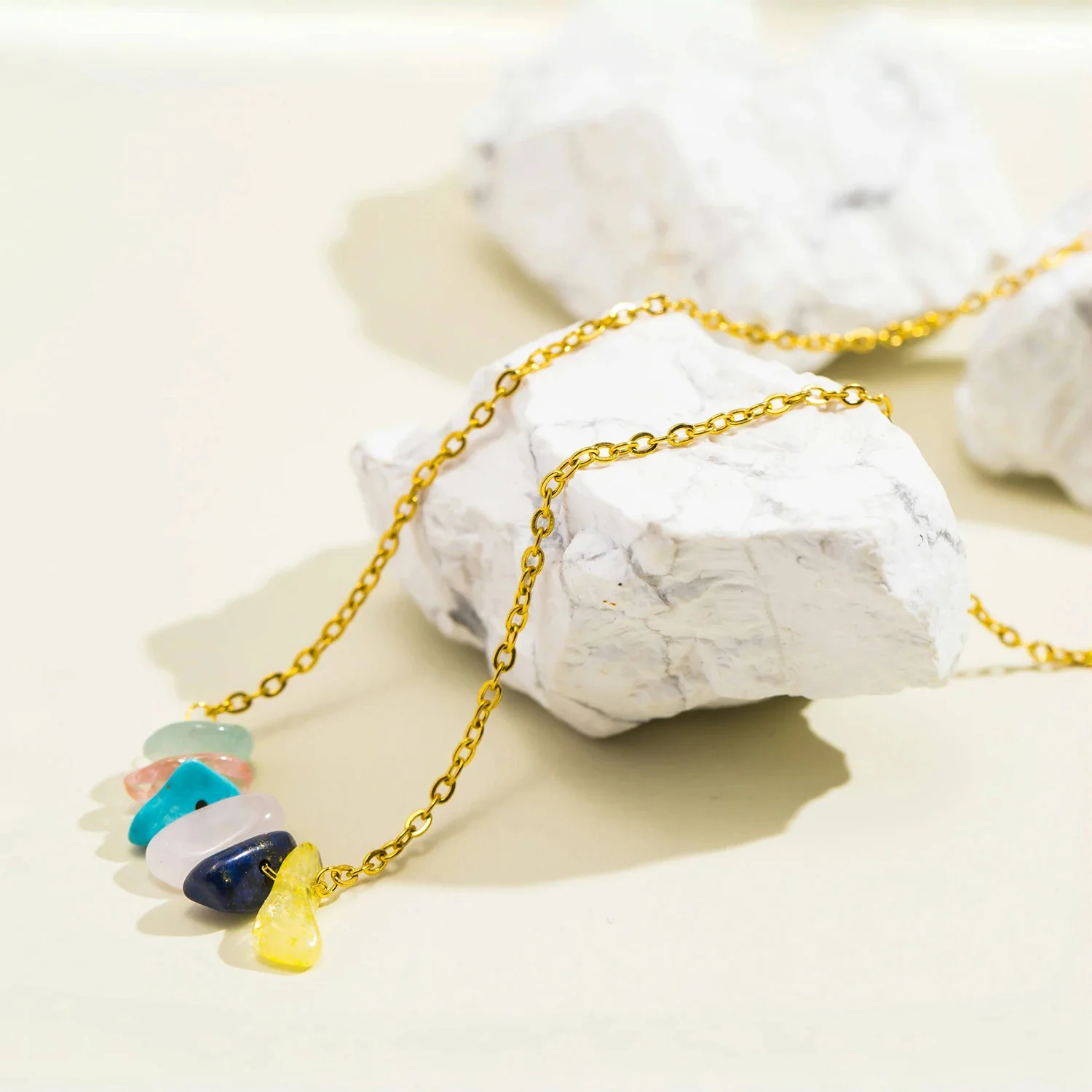Energy Set - Gemstone Necklace and Bracelet - Image 4