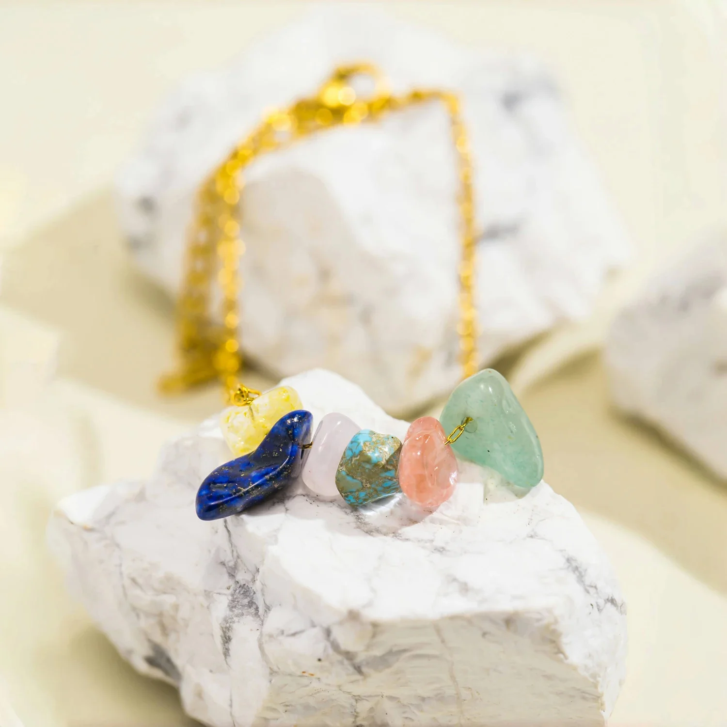 Energy Set - Gemstone Necklace and Bracelet - Image 5
