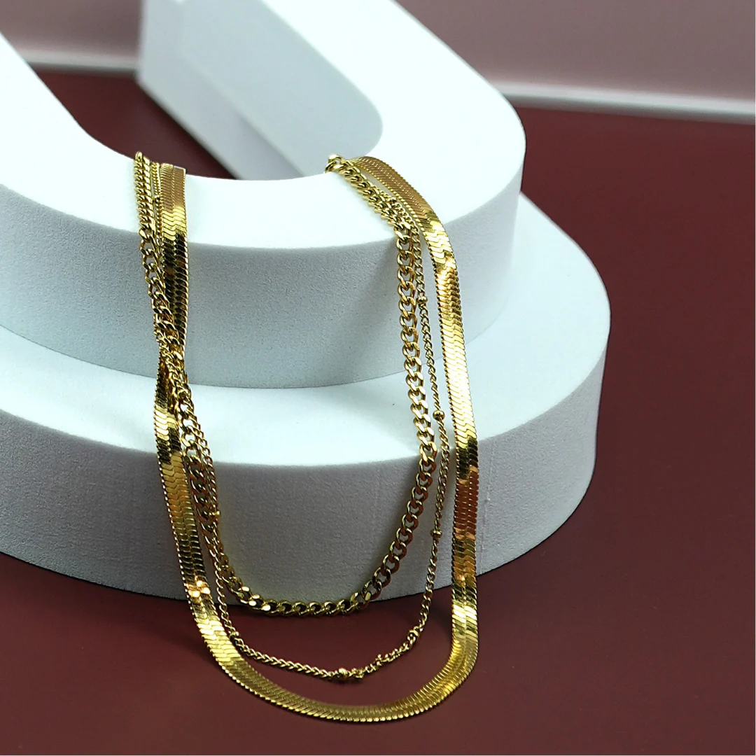 Essentials – 3 Chain Necklace Bundle - Image 4
