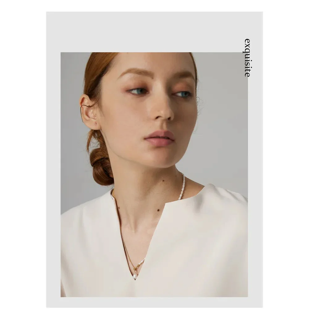Free and harmony - Necklace with Natural Pearls - Image 3