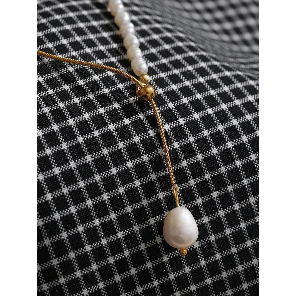 Free and harmony - Necklace with Natural Pearls - Image 4