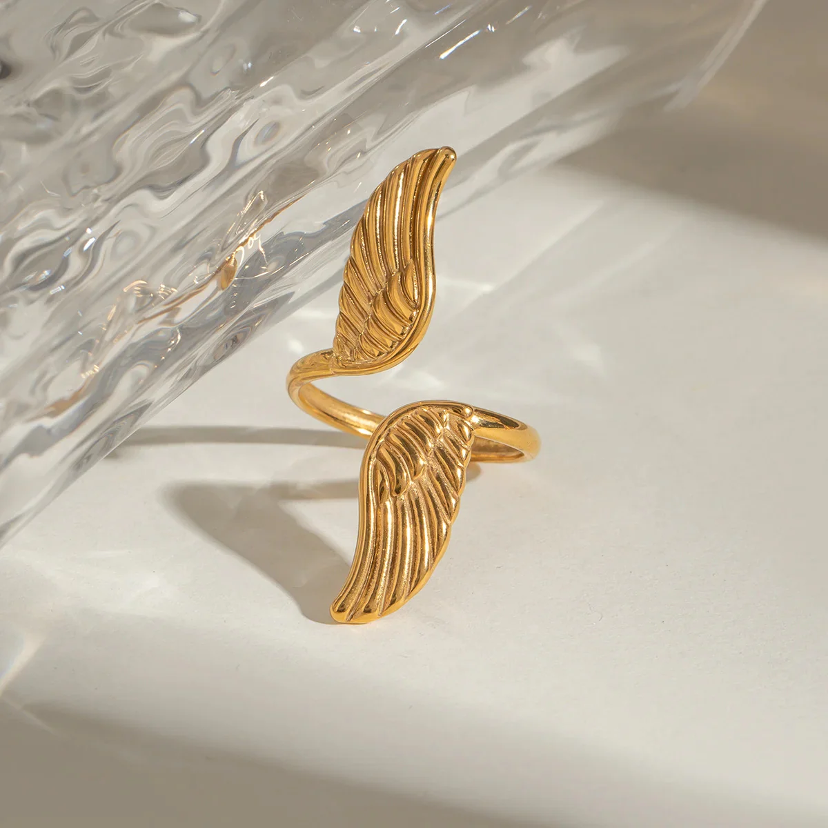 Twin Wing Open Ring - Image 3