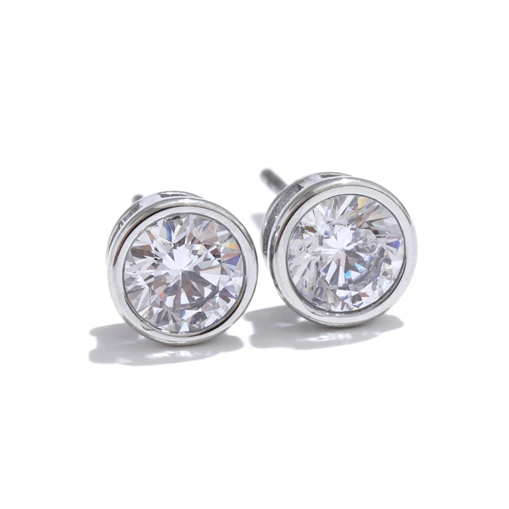 Lumière - Stud Earrings Gold / Silver - Image 2