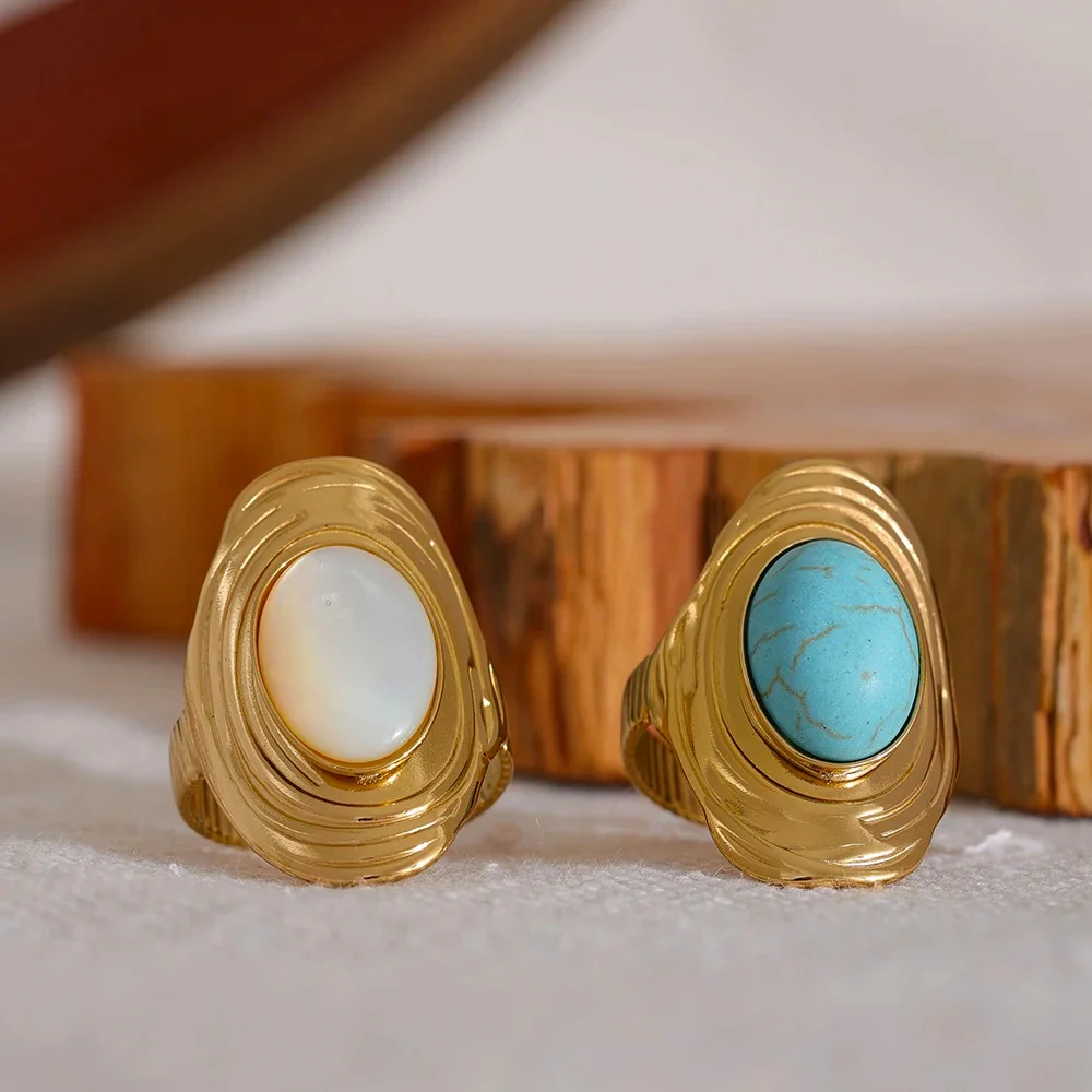 Observation - Gold ring with Rose Quartz - Image 5