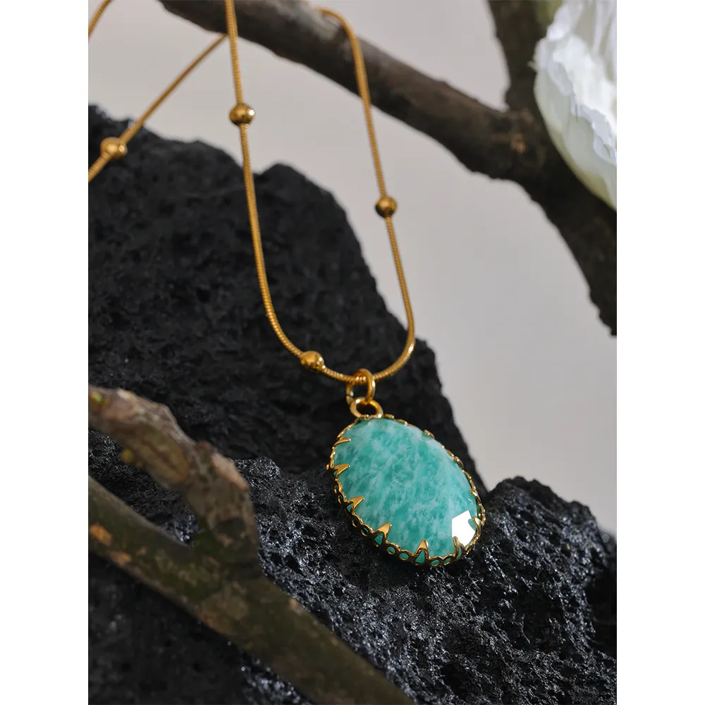 Optimistic - Amazonite Necklace - Image 4