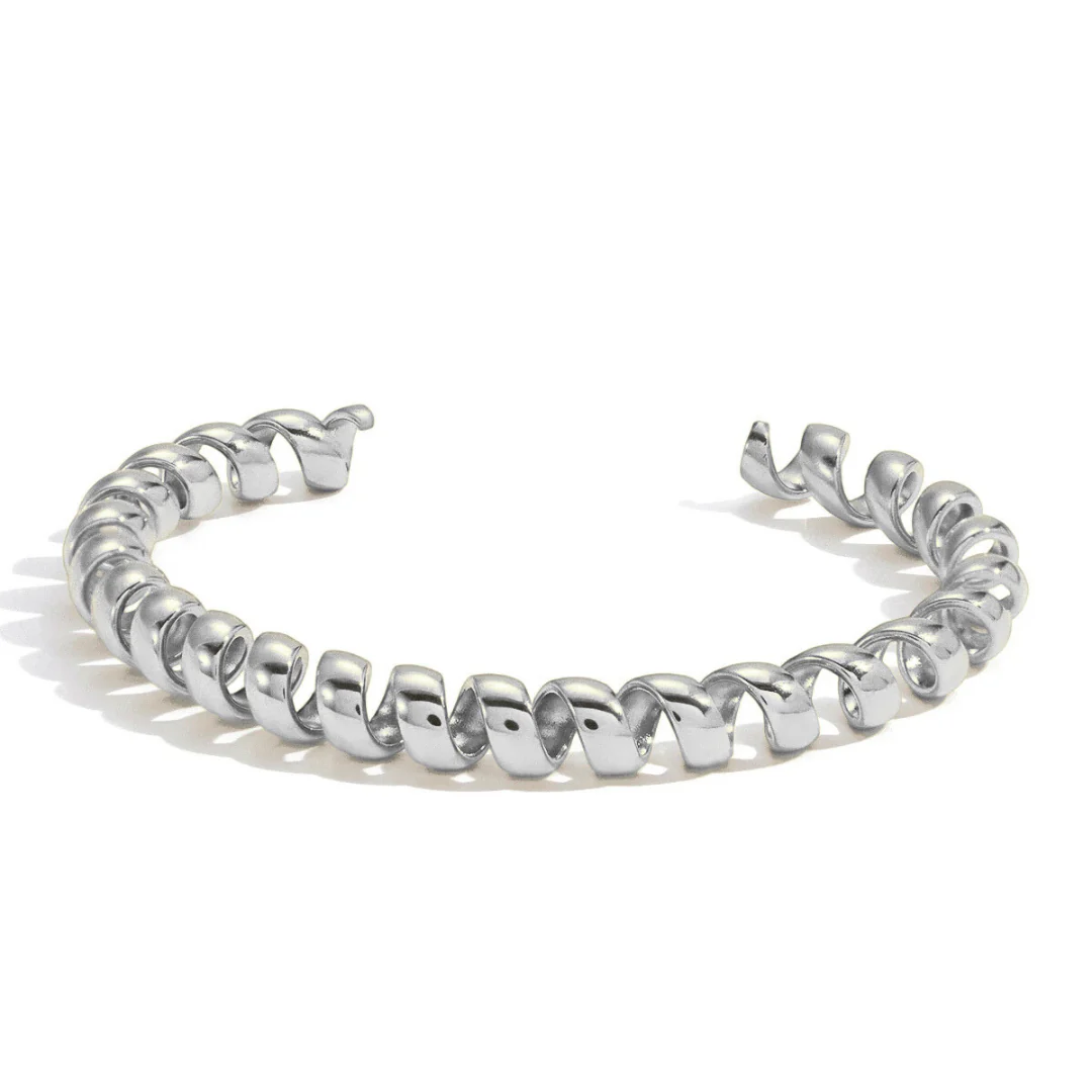 Ripple Cuff Bracelet - Image 3