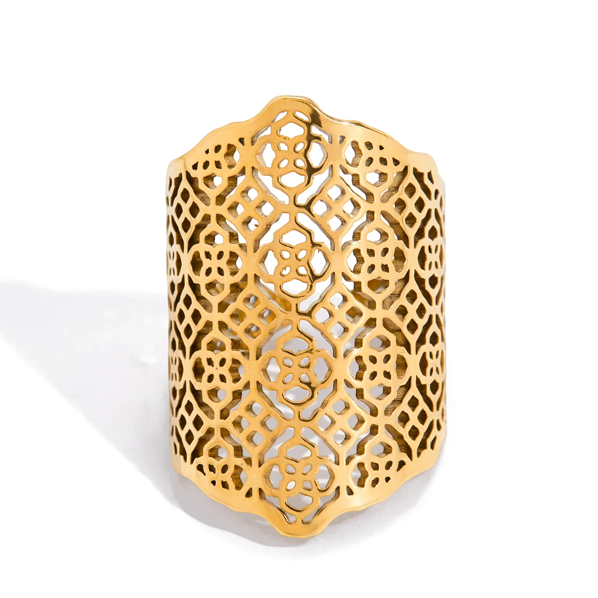 Sacred Geometry - Gold Ring - Image 3