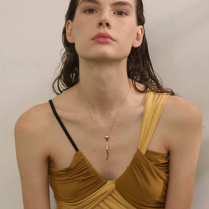 Serpente - Snake Necklace Gold / Silver - Image 2