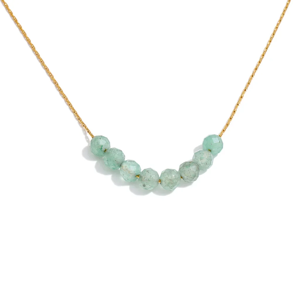 Inner Circle – Dainty Natural Stone Necklace - Image 3
