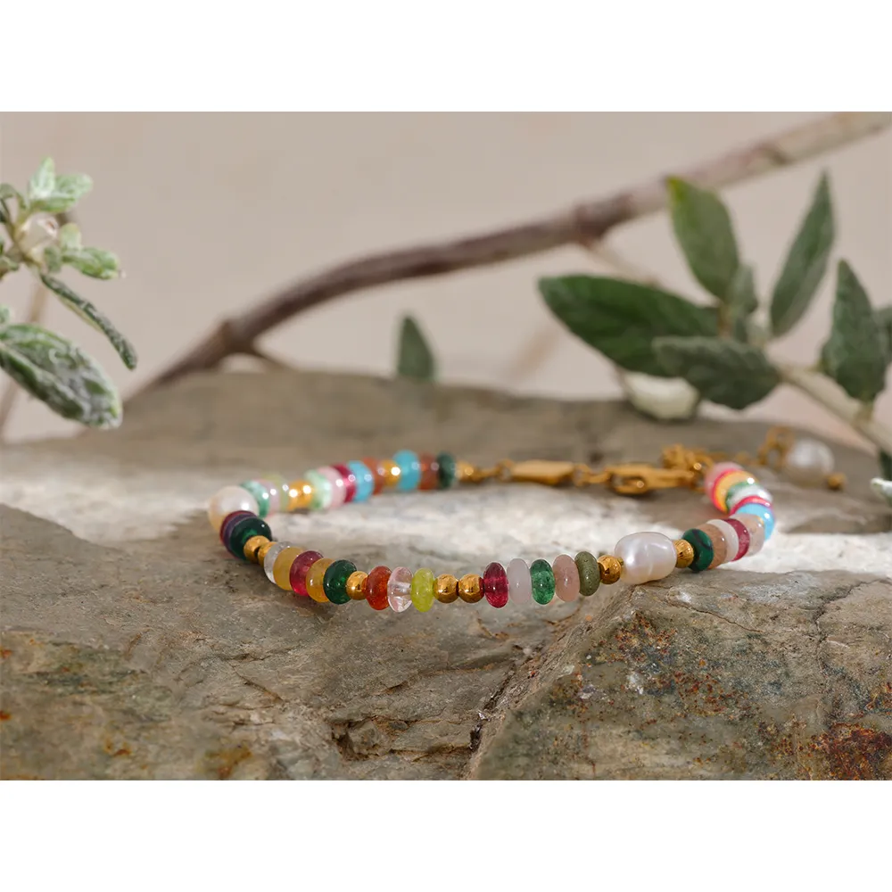 The Aura - Tourmaline and Pearl Bracelet - Image 5